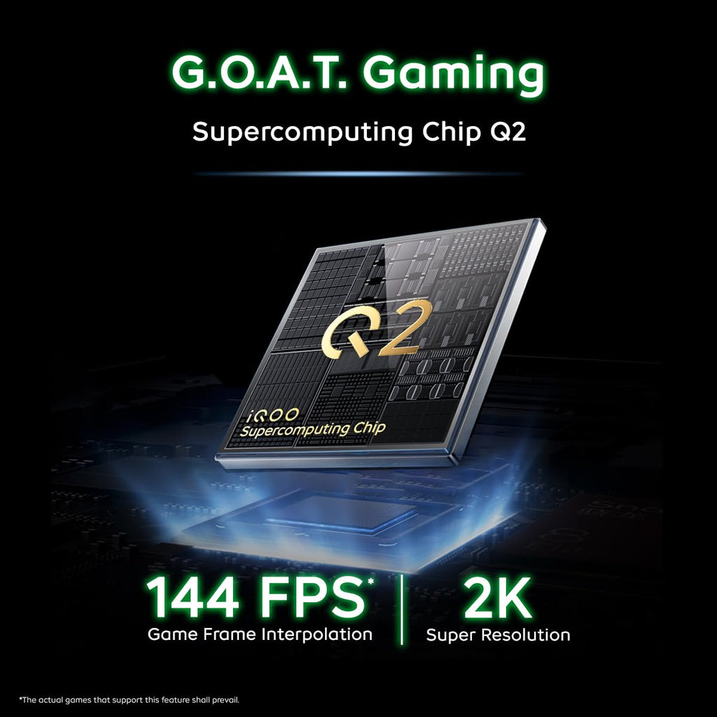 iQOO 13 5G (Ace Green, 16GB RAM, 512GB Storage) | Snapdragon 8 Elite Mobile Platform | World's First Q10 2K 144Hz Ultra EyeCare Display | Supercomputing chip Q2