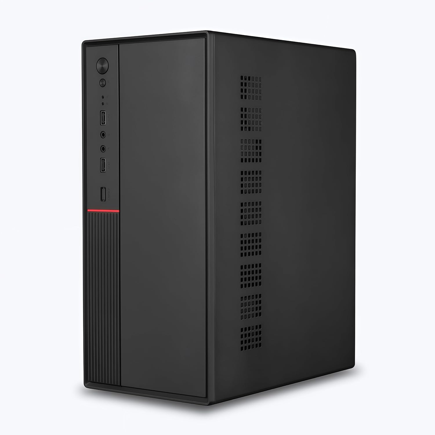 Assembled Pc Core i7-4th gen | 8 GB RAM, 256 GB SSD, Win 11 Pro, MS Office WiFi | High-Performance Desktop Computer for Home and Office – Black