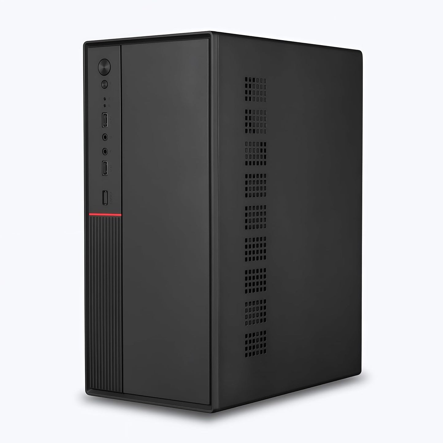 Assembled Pc Core i7-4th gen | 8 GB RAM, 256 GB SSD, Win 11 Pro, MS Office WiFi | High-Performance Desktop Computer for Home and Office – Black