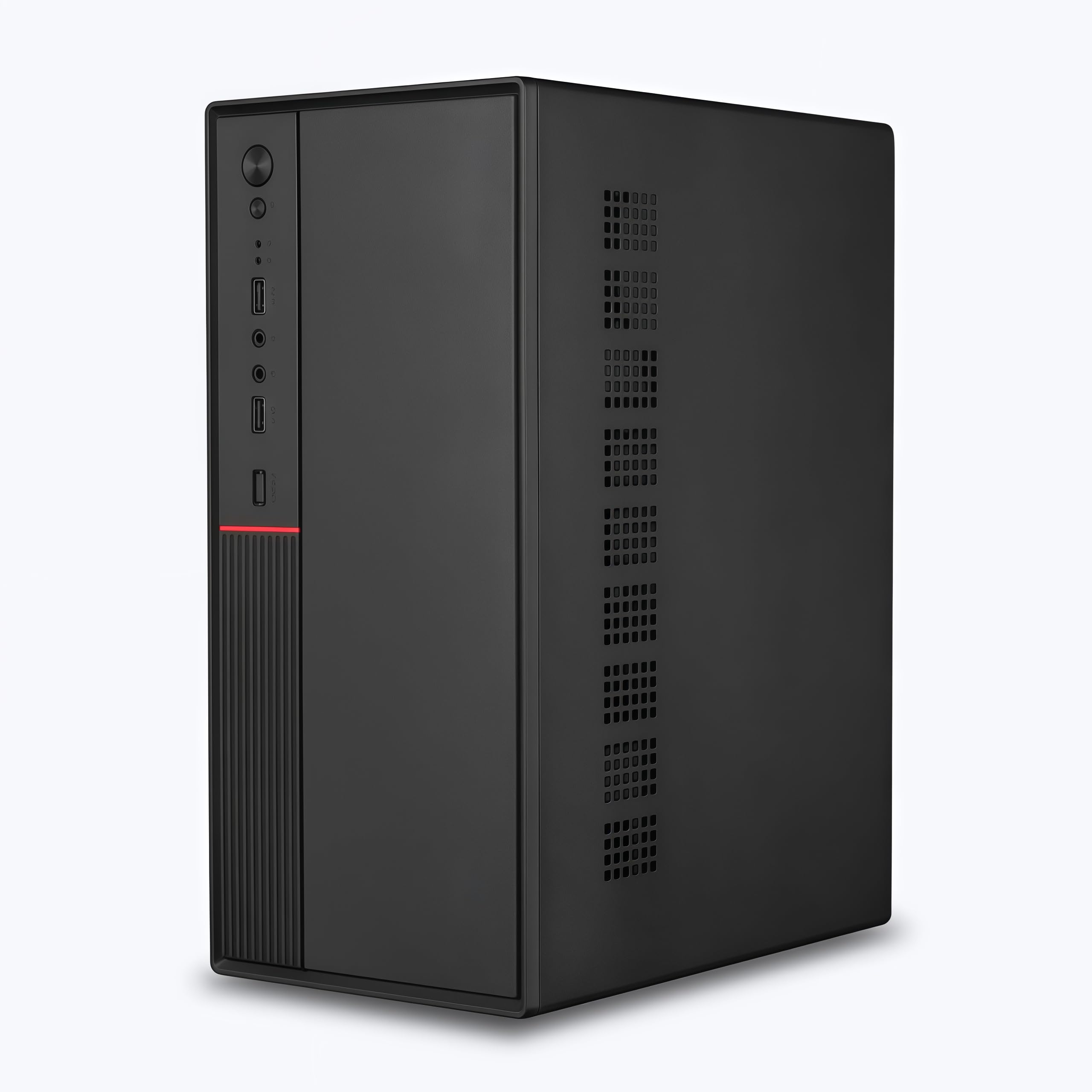 Assembled Pc Core i7-4th gen | 8 GB RAM, 256 GB SSD, Win 11 Pro, MS Office WiFi | High-Performance Desktop Computer for Home and Office – Black