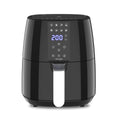 Milton Rapid Digital Air Fryer 5L | 1450W | 360° High Speed Air Circulation | Up to 90% Less Oil Usage | 8 Preset Menus | Touch Control Panel & Digital Display | Auto Shut-Off | 1 Year Warranty
