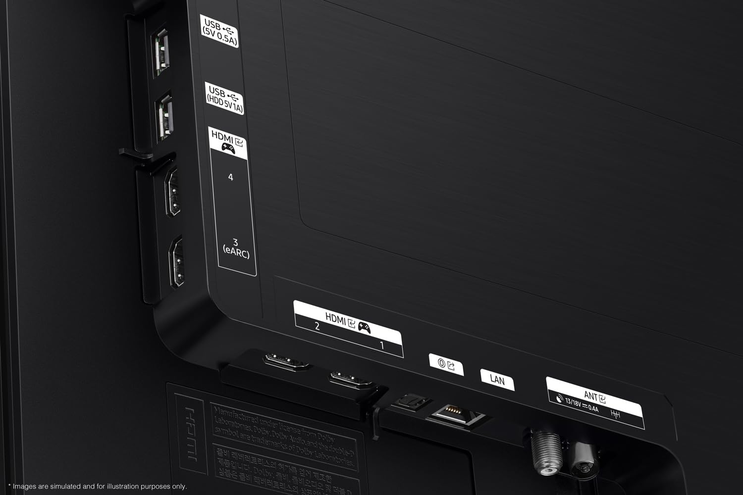 Samsung 195 cm (77 inches) 4K Ultra HD Smart OLED TV QA77S90DAELXL (Graphite Black)