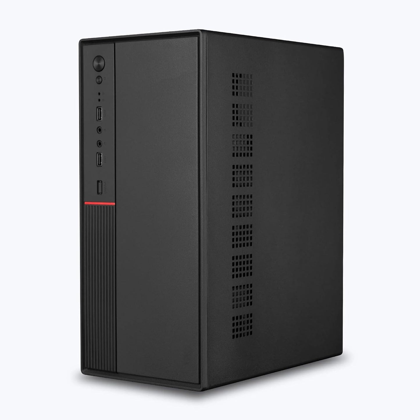 Assembled Pc Core i5-3470 | 16GB RAM, 256GB SSD, Win 10 Pro, MS Office WiFi | High-Performance Desktop Computer for Home and Office – Black