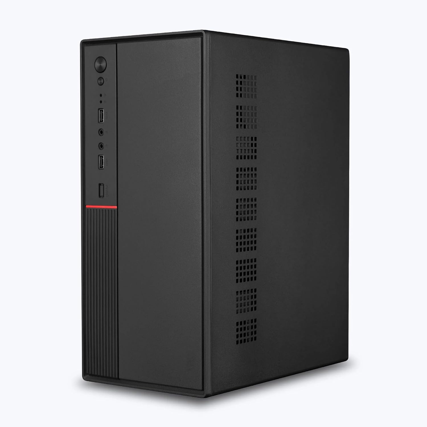 Assembled Pc Core i5-3470 | 16GB RAM, 256GB SSD, Win 10 Pro, MS Office WiFi | High-Performance Desktop Computer for Home and Office – Black