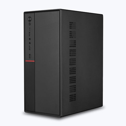Assembled Pc Core i5-3470 | 16GB RAM, 256GB SSD, Win 10 Pro, MS Office WiFi | High-Performance Desktop Computer for Home and Office – Black