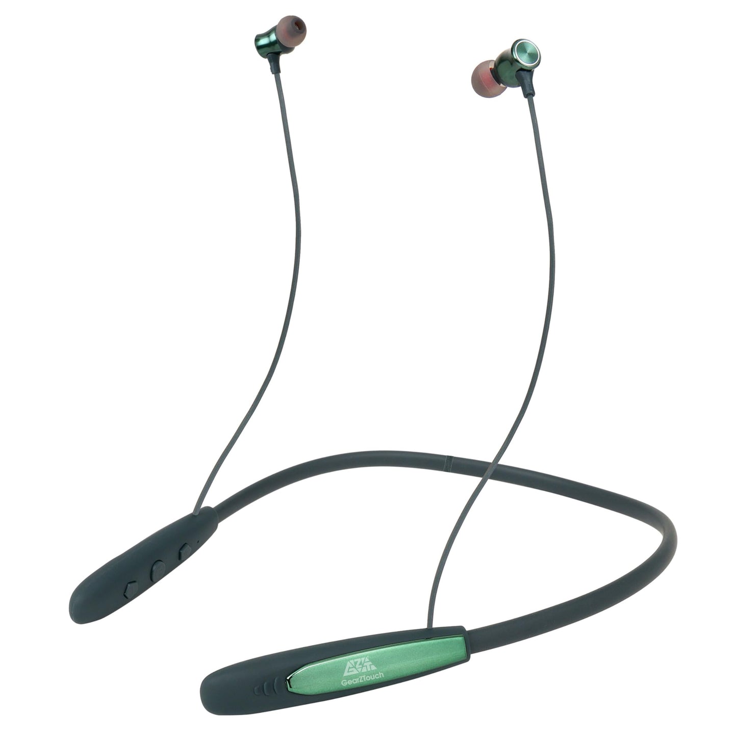 GEARZTOUCH GSP in Ear 3.5mm Wired Earphones with in Line HD Mic, Powerful Audio, Clear Sound, Noise Isolation with Precise Bass, Unique Earbuds Design,in line Controls,Wide Compatibility(Black)