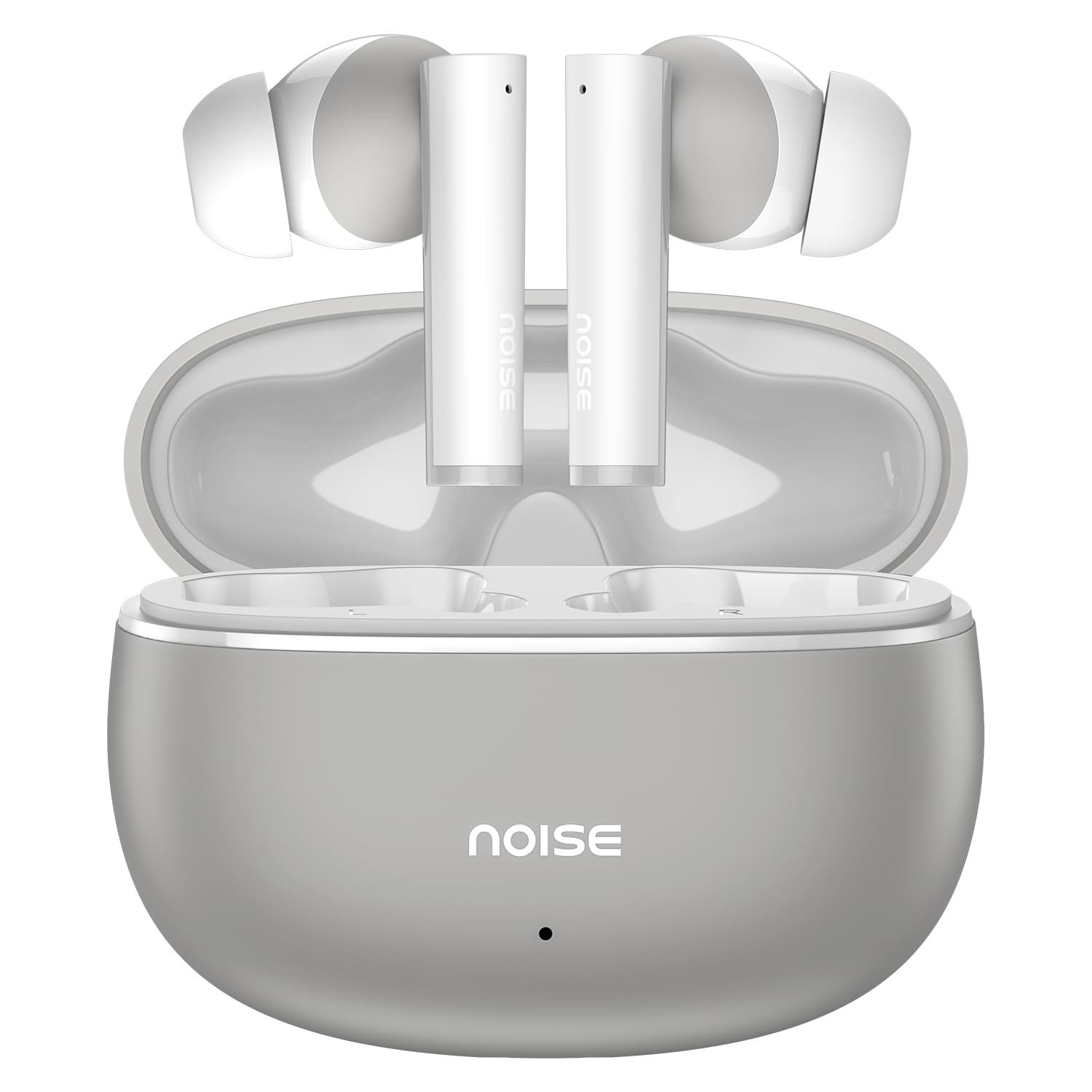 Noise Newly Launched Buds VS501 in Ear Truly Wireless Earbuds with 50H of Playtime, Quad Mic ENC, 10Mm Driver, Dual Device Pairing, Dual Color Tones, BT V5.3 (Plum Wine)