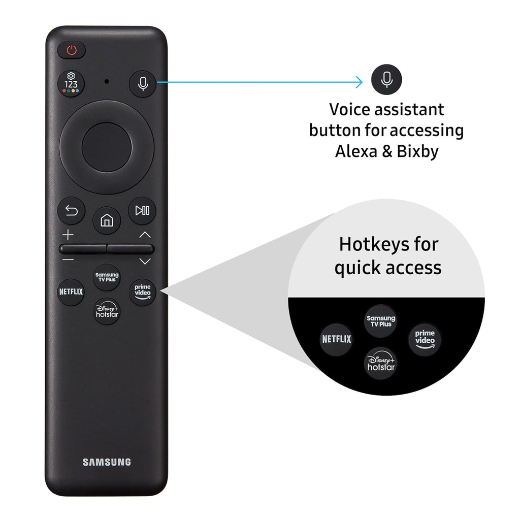 Samsung 163 cm (65 inches) 4K Ultra HD Smart OLED TV QA65S95CAKLXL (Titan Black)