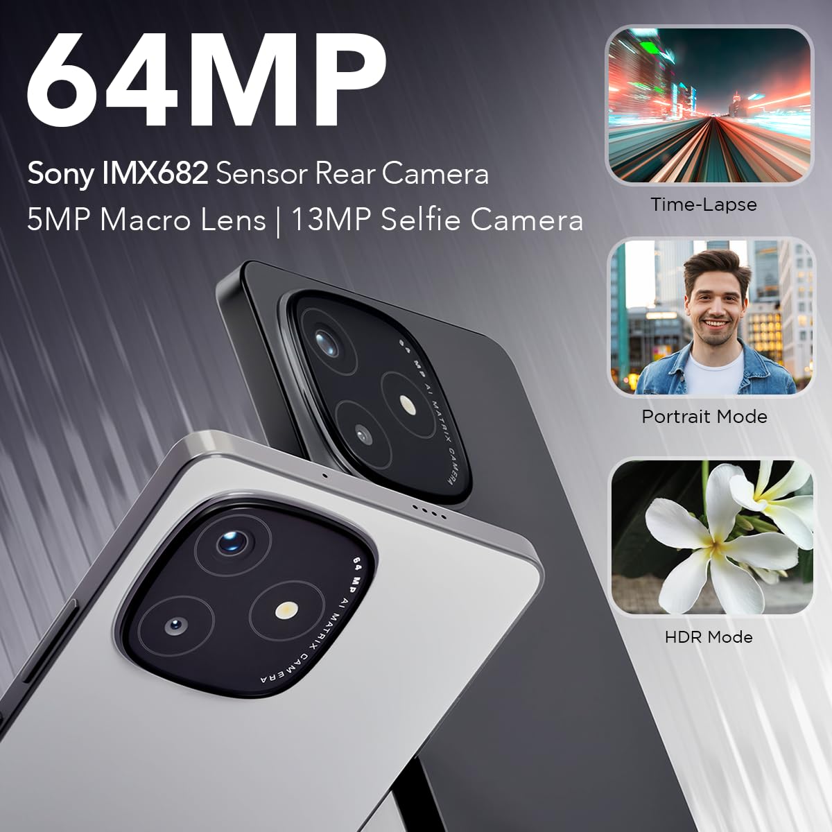 Lava Play Ultra 5G (Arctic Frost, 6+6*GB RAM, 128GB Storage)|MTK D7300 Processor-700K+ Antutu| 6.67" FHD+AMOLED Display | 64MP Camera | UFS 3.1 Storage | 5000mAh Battery-33W fast charging | IP64 Rated