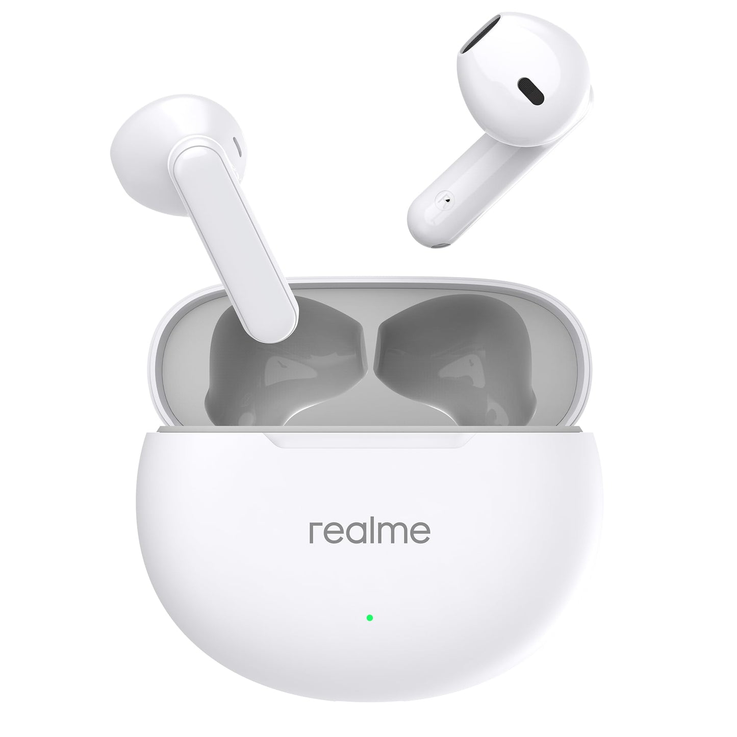 realme Buds T01 Truly Wireless in Ear Earbuds with AI ENC for Calls, 13mm Dynamic Driver, Upto 28Hrs Battery,88mm Latency,Bluetooth V5.4 & Google Fast Pair (Black)