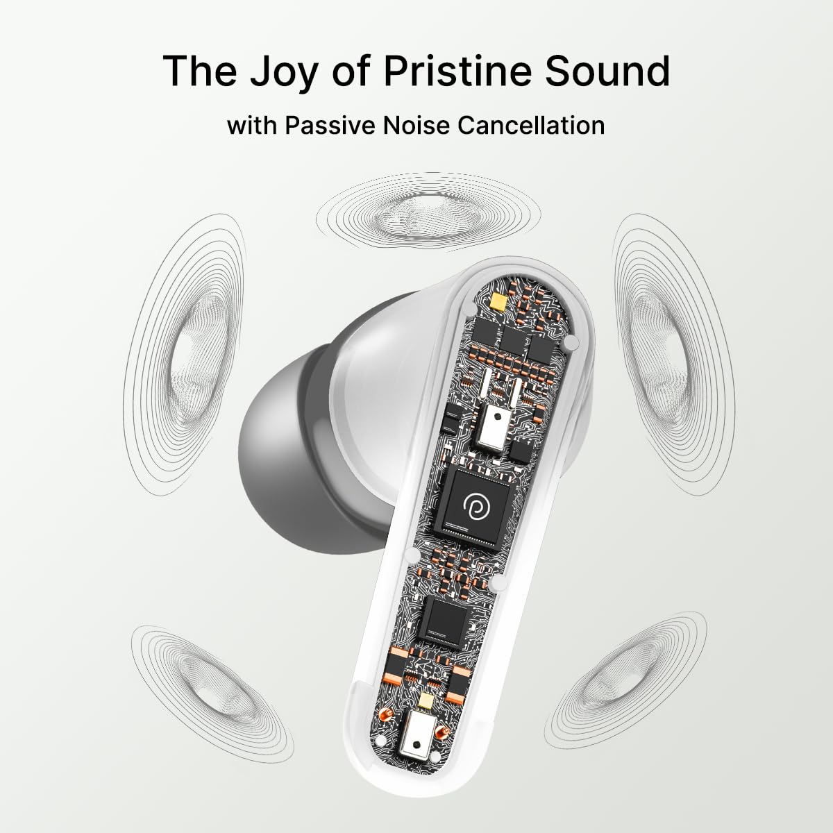 pTron Bassbuds Astra In-Ear TWS Earbuds with Stereo Sound, 34Hrs Playtime, Stereo Calls, Bluetooth V5.3 Headphone with Quick Pairing, Touch Control, Voice Assist, Type C Charging & IPX4(Black & Green)