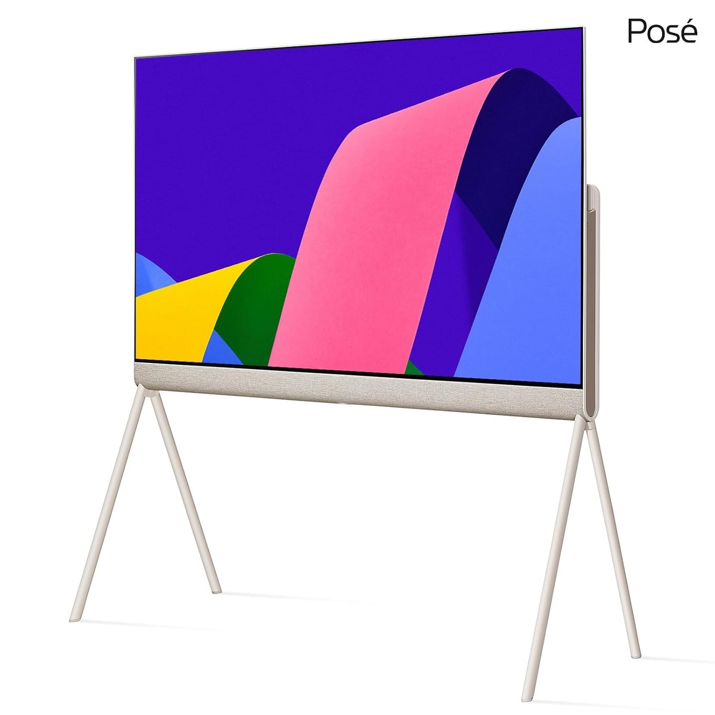 LG 139 cms (55 inches) Objet Collection LX1 Posé Series 4K Ultra HD Smart OLEDevo TV 55LX1QPSA (Beige)