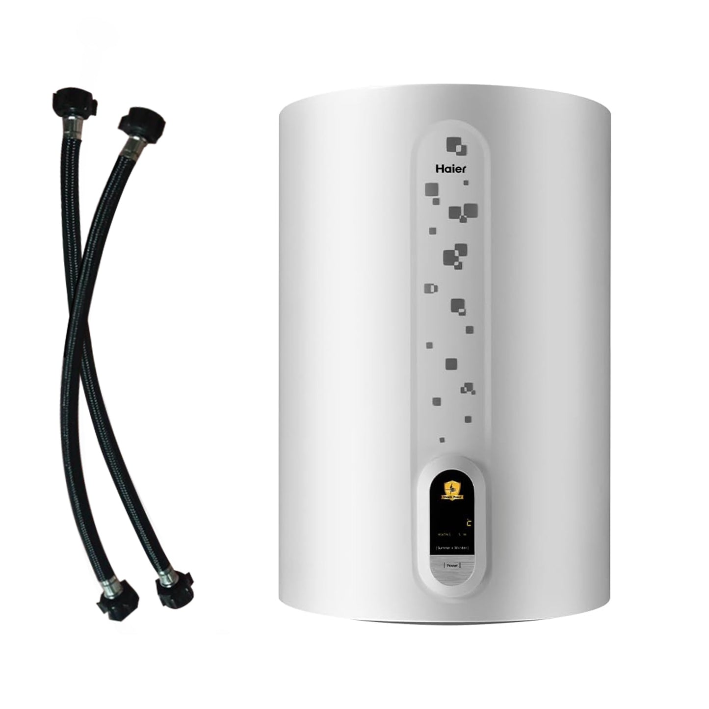 Haier ED Water Geyser 15ltr 5 Star Digital Display 2000W Electric Storage Geyser Installation & Connection Pipes Wroth INR 700| Warranty 7 Yr on Tank| Advanced PP Body| Shock Proof| 11-Level Safety