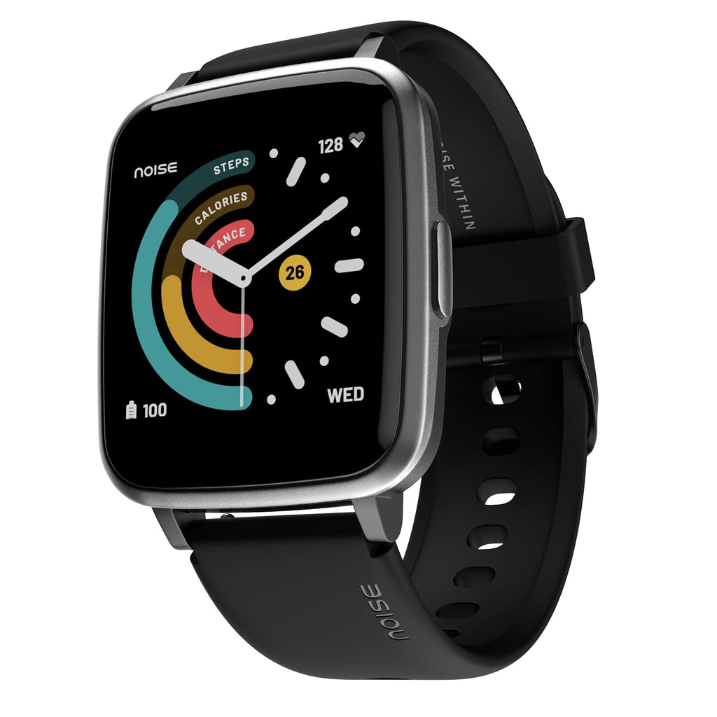 Noise Vortex Plus 1.46 AMOLED Display, AoD, BT Calling, Sleek Metal Finish, 7 Days Battery Life, All New OS with 100+ Watch Faces & Health Suite (Black)