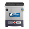 Bosch 8 kg 5 Star Semi-Automatic Top Loading Washing Machine (2025 Model, WJP802L0IN, 3 Wash Programs, Anti-Rust Body, 1300 RPM Spin Speed, Peacock Blue, 5 Years Comprehensive Warranty)