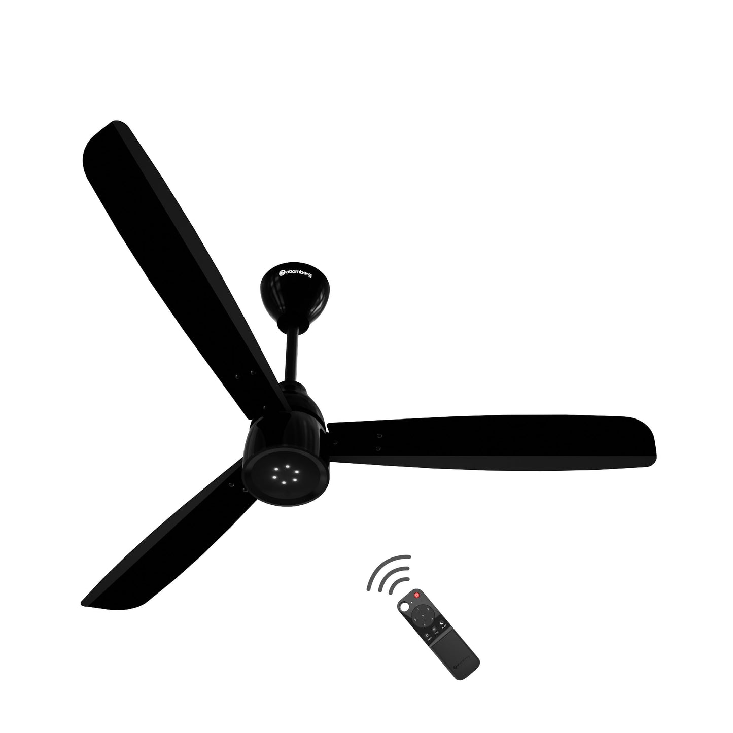 atomberg Renesa Enzel 1200mm BLDC Ceiling Fan with Remote Control | 5 star Rated Energy Efficient Fan | High Air Delivery with LED Indicators| 3 Year Warranty (Honey Maplewood)-Newly Launched in 2025