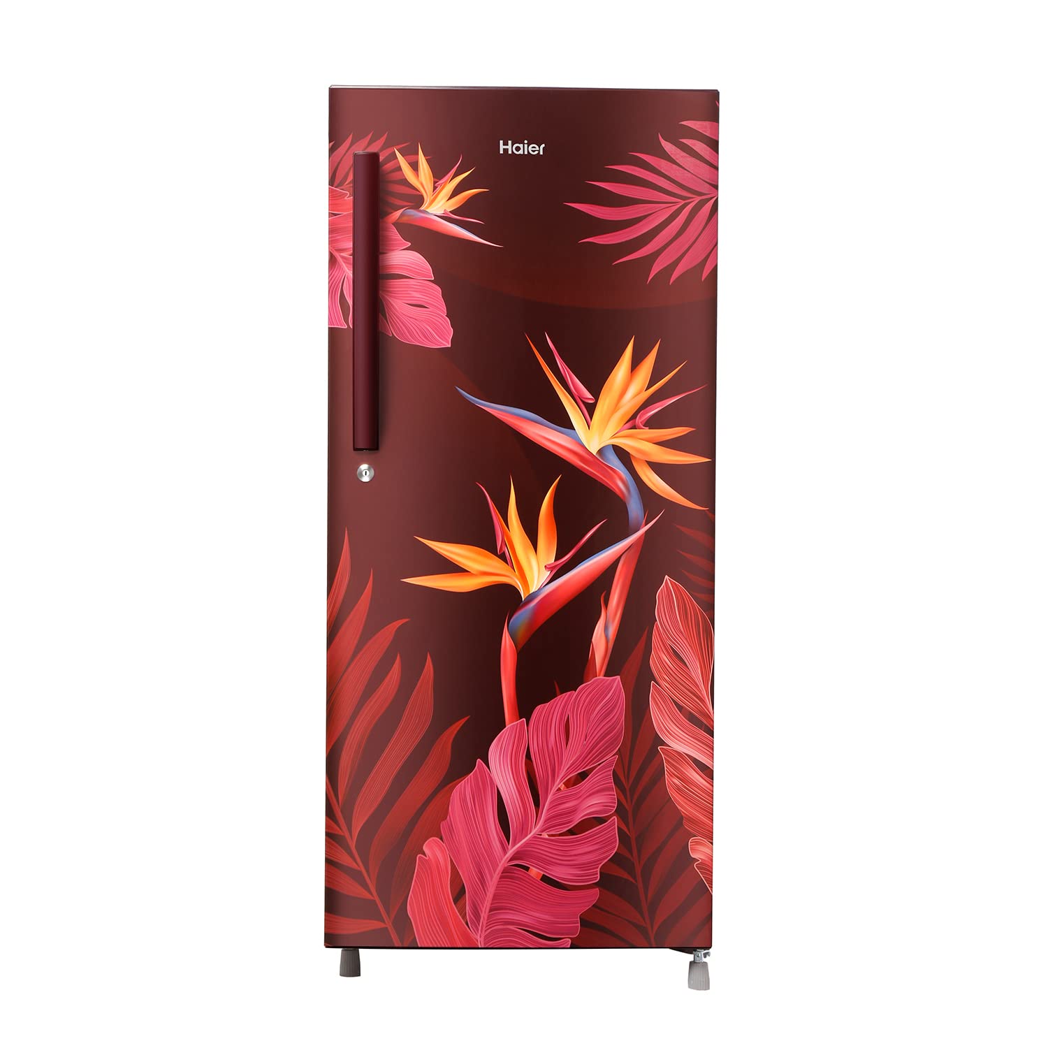 Haier 205 L, 3 Star, Direct-Cool Single Door Refrigerator (HED-213MB-N, Graphite Black)