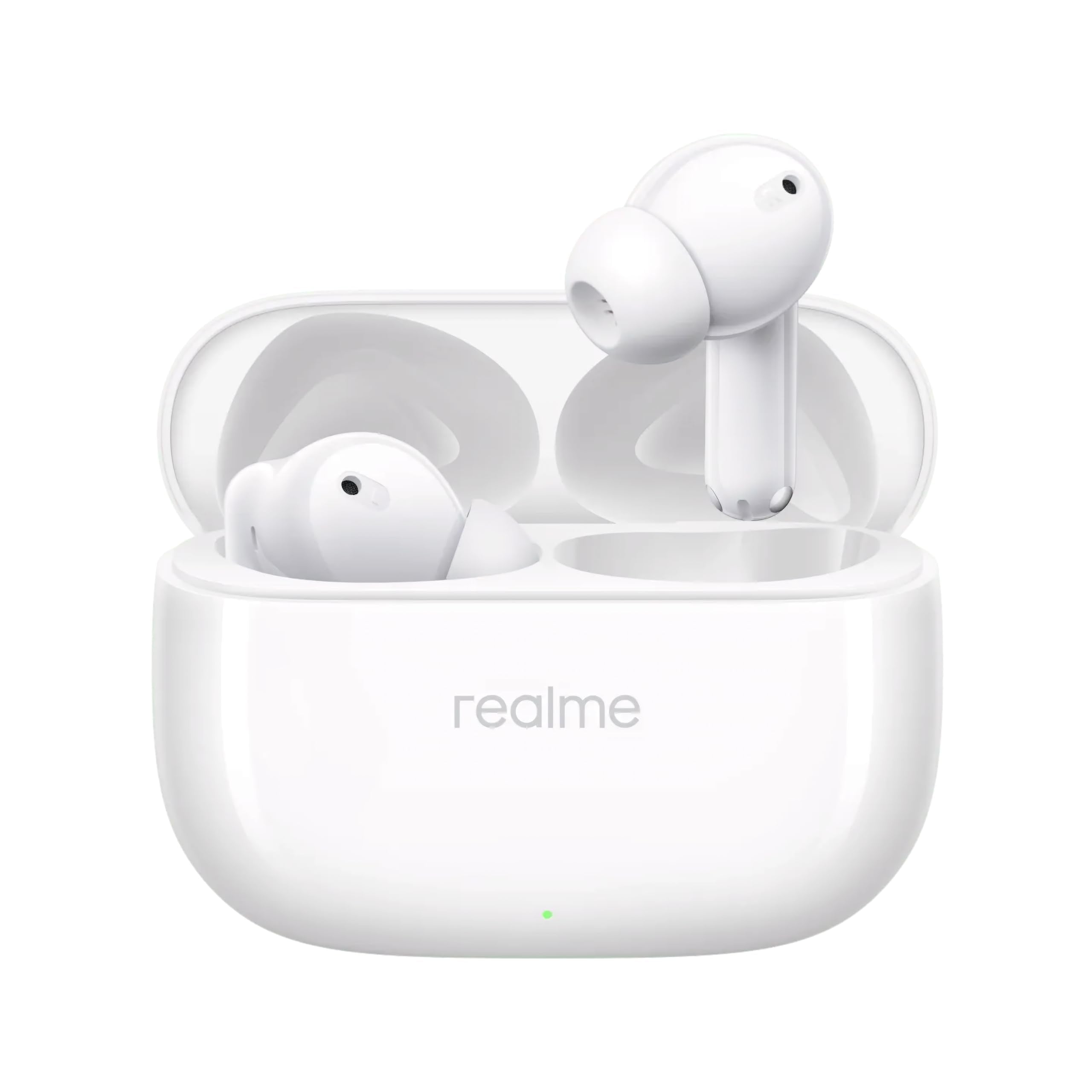 realme Buds T310 True Wireless in-Ear Earbuds with 46dB Hybrid ANC, 360° Spatial Audio, 12.4mm Dynamic Bass Driver, Upto 40Hrs Battery and Fast Charging (Vibrant Black)