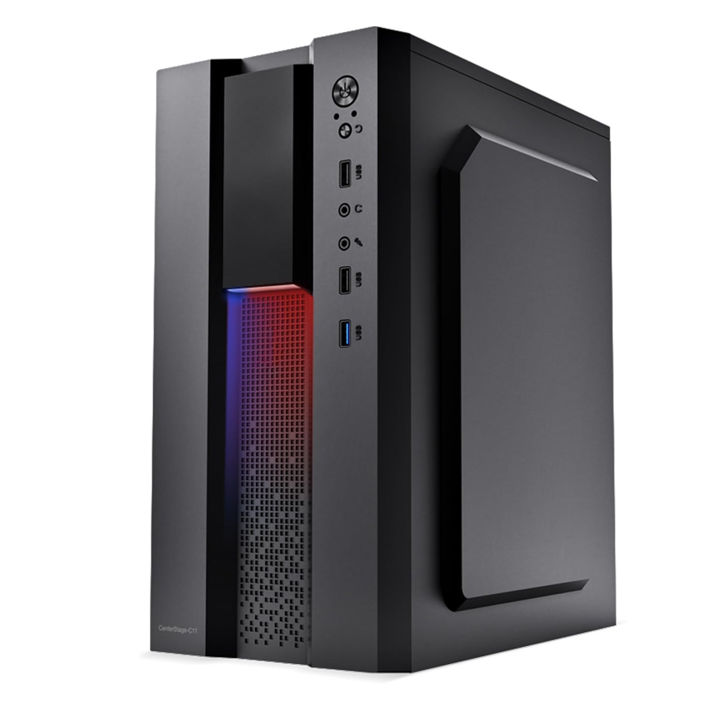 Pratyush KK5 Tower Desktop Computer PC - Core i5-4570 Processor CPU (3.2GHz) | 16GB DDR3 RAM | 512GB M.2 SSD | WiFi | HDMI/VGA | RGB Lighting | HD Graphics | Pre-Installed Win11 OS and Softwares