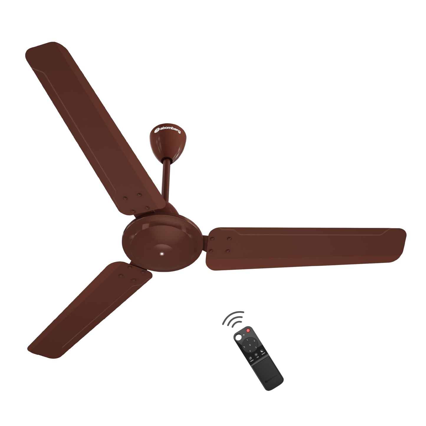 atomberg Ameza 1200mm Timeless BLDC Ceiling Fan with Remote|5 star|High Air Delivery|LED Speed Indicator|Low Noise|Timeless Design with Power Saving|2 Year Warranty|Gloss Black