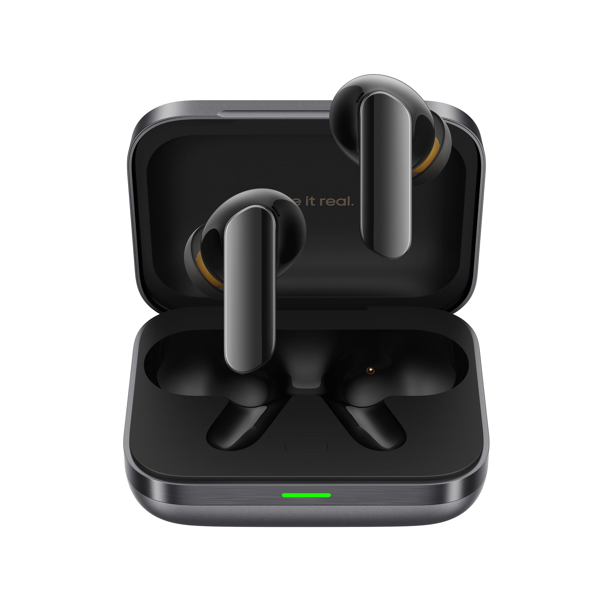 realme Buds Air 7,12.4mm Dynamic Bass Drivers,52Hrs Playtime,52dB Hybrid ANC,6 Mic ENC,45ms Low Latency,360° Spatial Audio,Hi-Res LHDC,IP55 Dust & Water Resistant,True Wireless TWS BT v5.4(Ivory Gold)