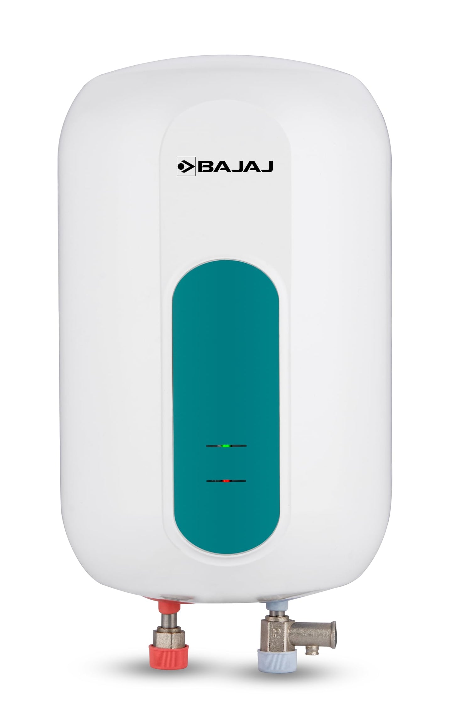 Bajaj Splendora 3L 3KW Vertical Instant Water Heater for Home | Geyser for Bathroom & Kitchen | High Grade SS Tank | Copper Heating Element | 5 Years Tank Warranty by Bajaj【White】