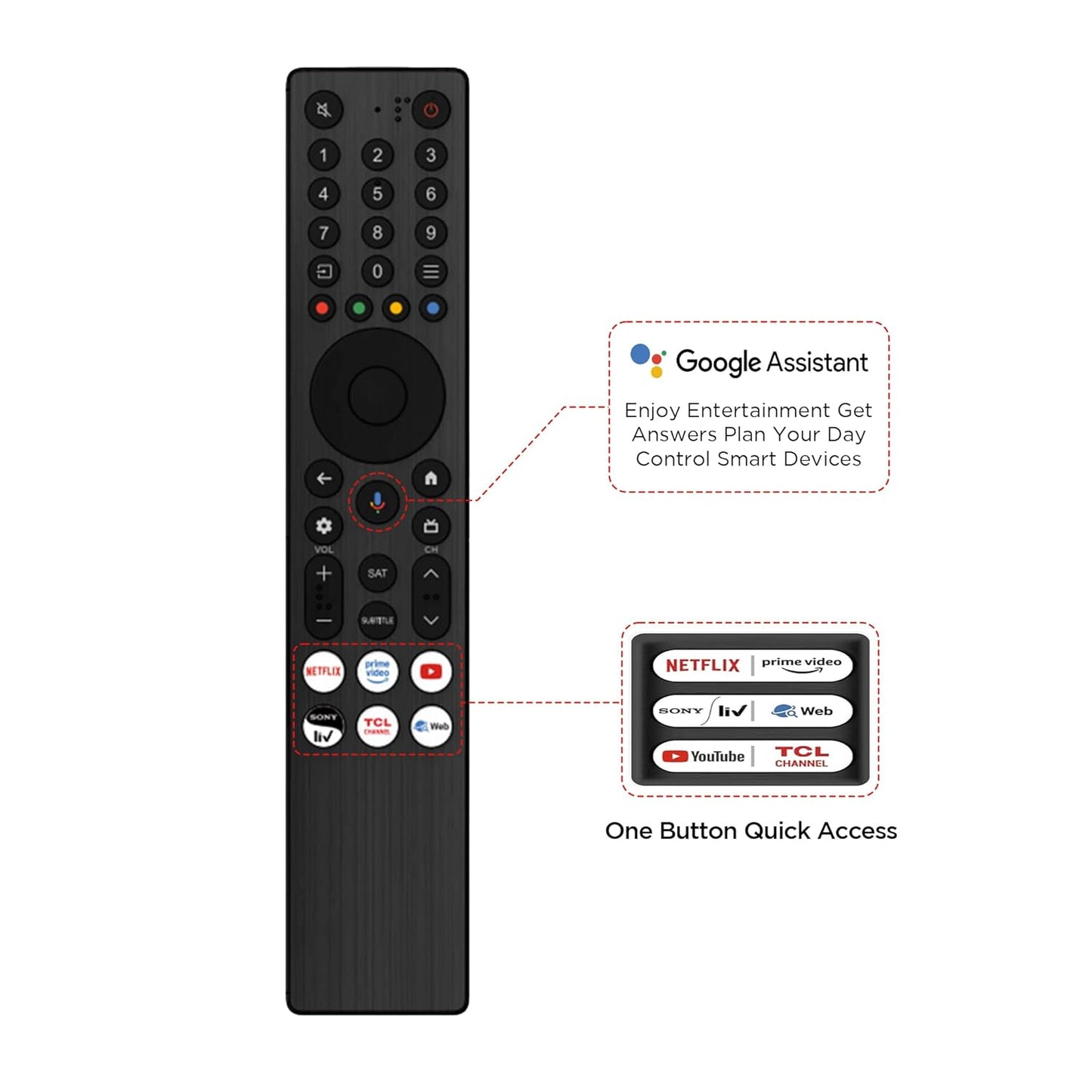 TCL 164 cm (65 inches) 4K UHD Smart QD-Mini LED Google TV 65Q6C