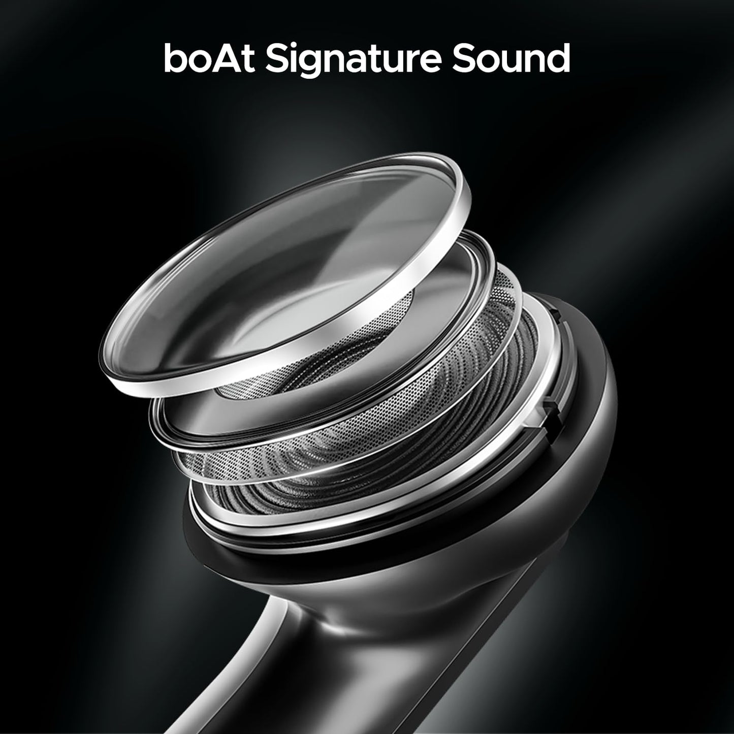 boAt Airdopes 91 Prime, 45HRS Battery, 13mm Drivers, Metallic Finish, Low Latency,ENx Tech, Fast Charge, v5.3 Bluetooth Earbuds, TWS Ear Buds Wireless Earphones with mic (Sonic Silver)