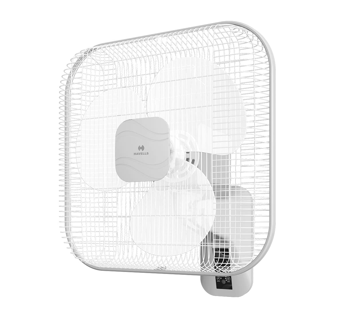 Havells Swing 300mm Wall Mounted Fan | High-Performance, Wall Fan for Kitchen & Home, Smooth Oscillation, 100% Copper Motor | 3-Speed Control, 2-Year Warranty | (Pack of 1, Off White)