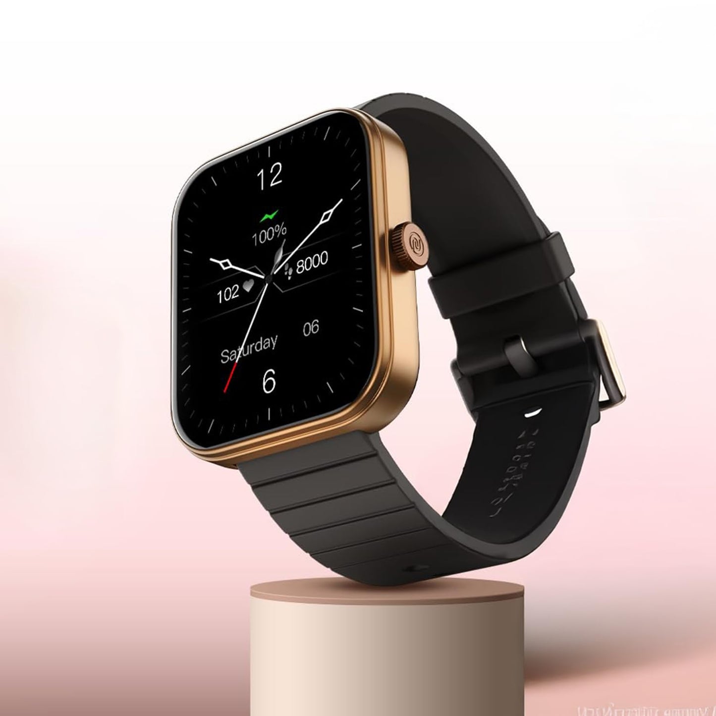 Noise ColorFit Pulse 3 with 1.96" Biggest Display Bluetooth Calling Smart Watch, Premium Build, Auto Sport Detection & 170+ Watch Faces Smartwatch for Men & Women - Midnight Black