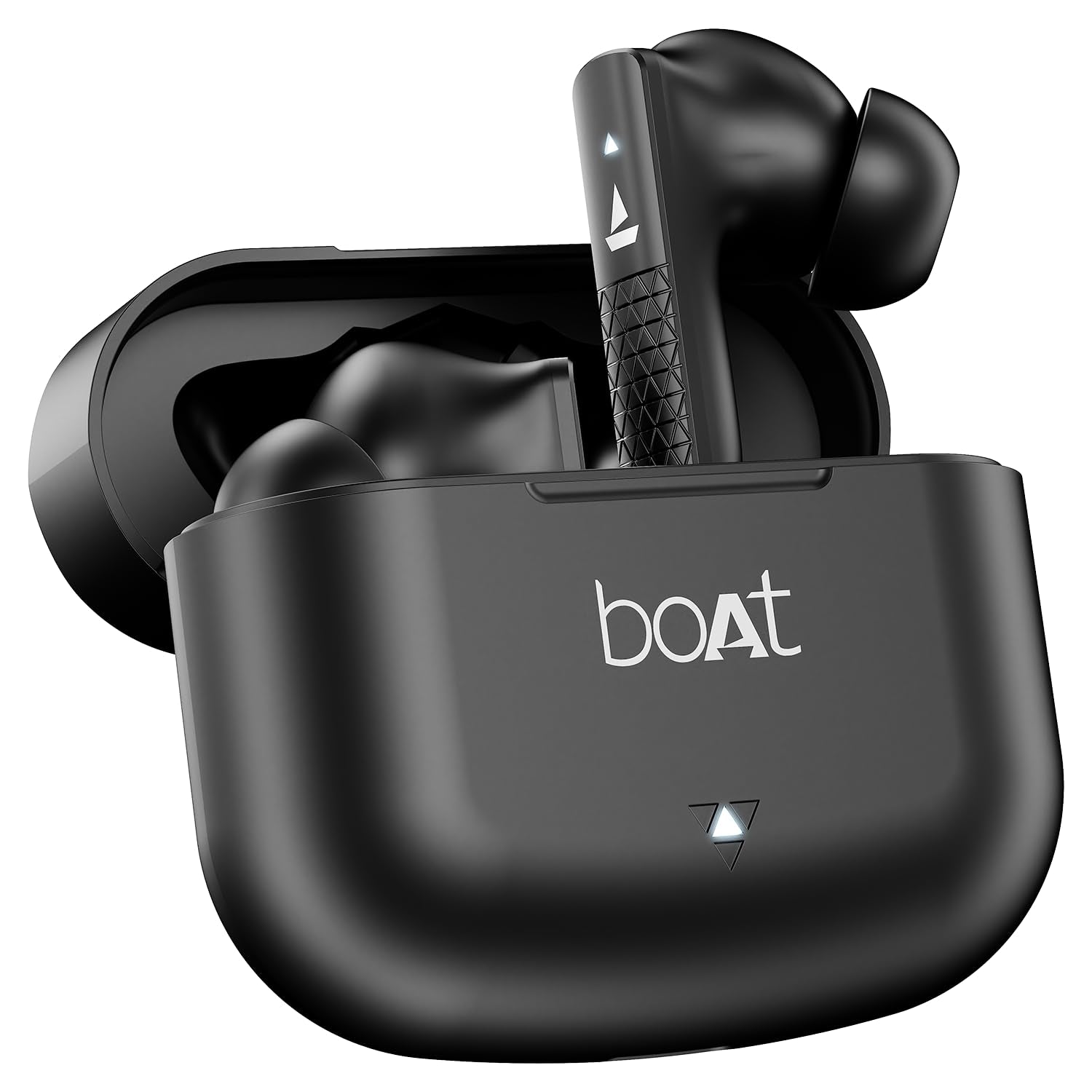 boAt Airdopes 91 Prime, 45HRS Battery, 13mm Drivers, Metallic Finish, Low Latency,ENx Tech, Fast Charge, v5.3 Bluetooth TWS in Ear Earbuds Wireless Earphones with mic (Midnight Black)