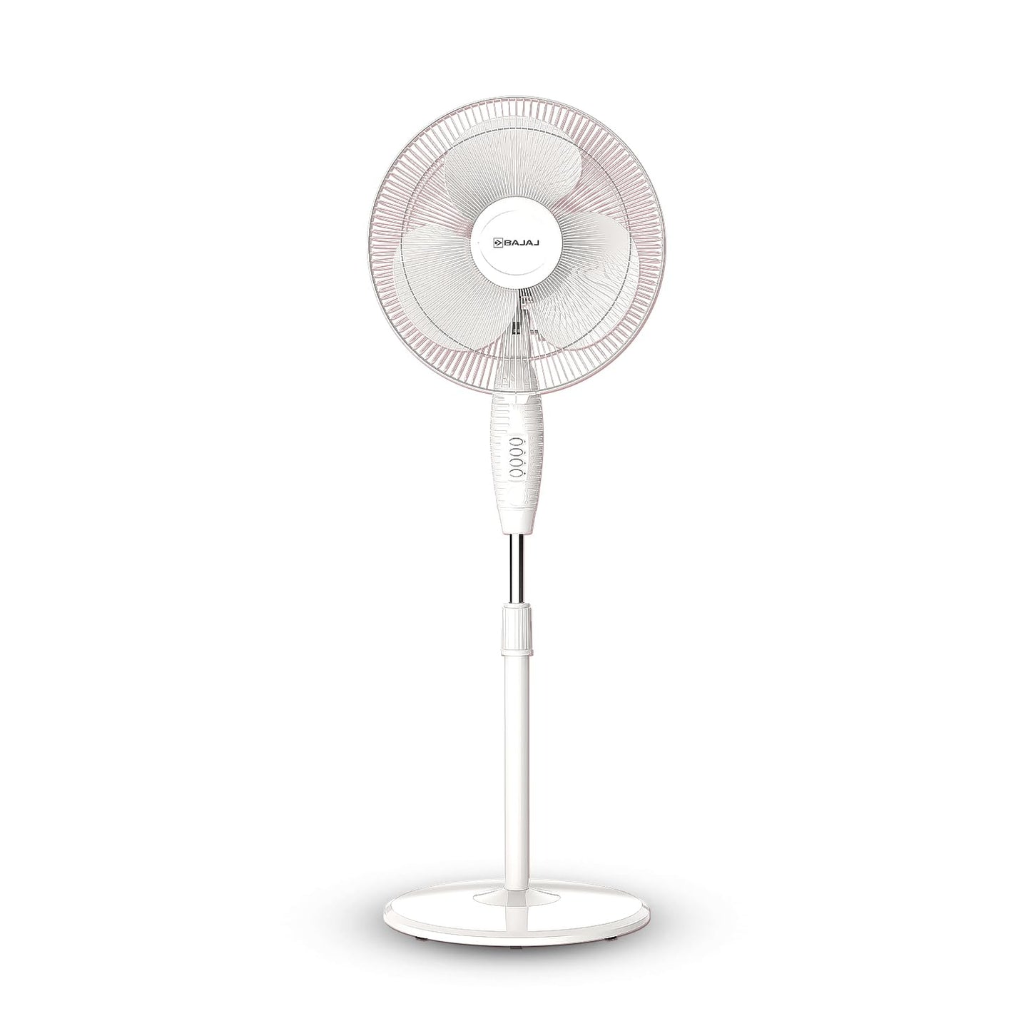 Bajaj Frore Neo 400 MM Oscillating Pedestal Fan For Home | Aerodynamically Balanced Blades | 100% Copper Motor | High Air Delivery | 3-Speed Control | Rust Free | 2 Yrs Warranty 【Blue】