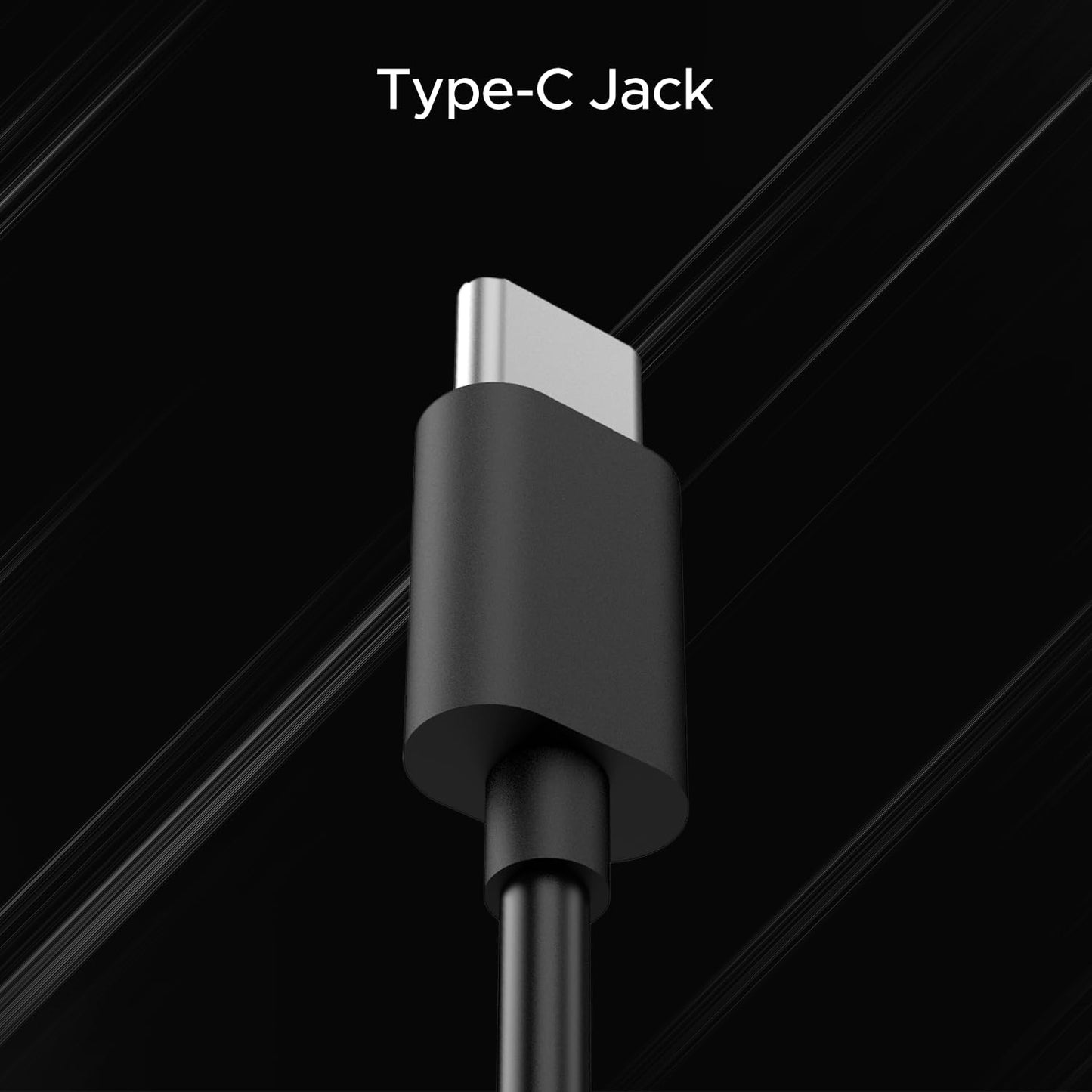 boAt Bassheads 100 C Wired Headphones Earphones with Type-C Jack, in-Line Microphone, in Ear, 10Mm Drivers, Signature Sound, Integrated Controls & Multi-Os Compatibility (Black)