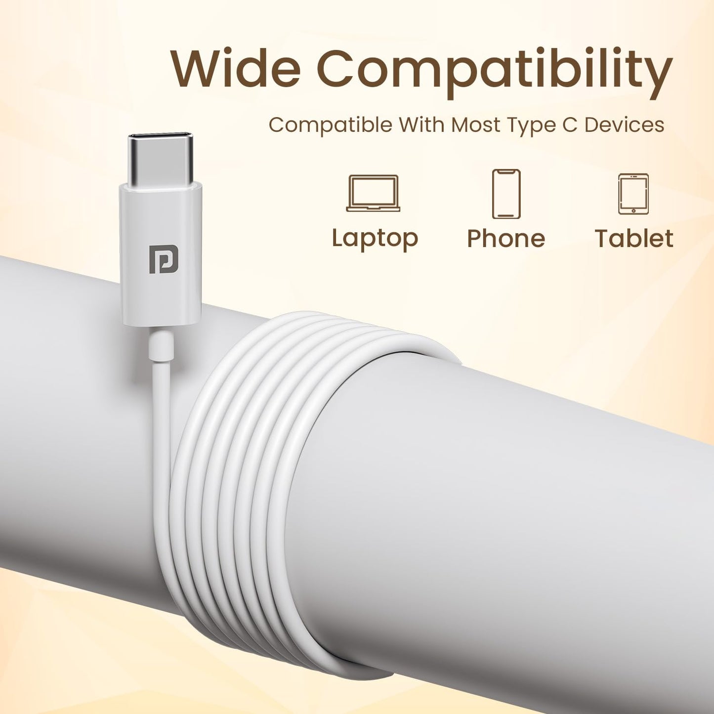 Portronics Conch Sigma C in Ear Type C Wired Earphones with in Line HD Mic, Powerful Audio, 14.2mm Driver, Unique Earbuds Design, Metal Alloy Material, in line Controls, Wide Compatibility(White)