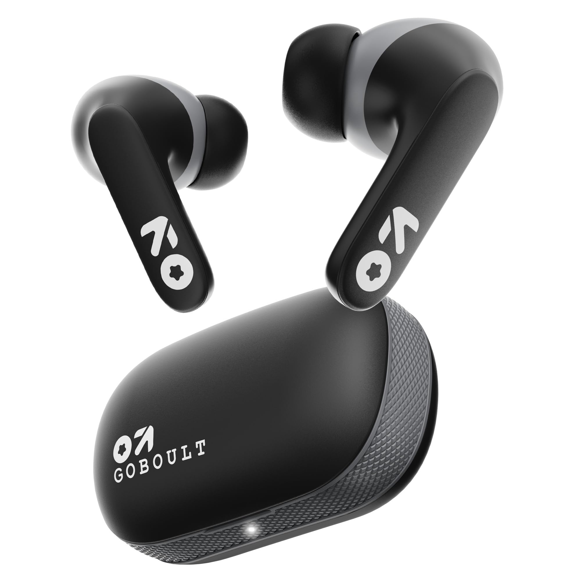 Boult GOBOULT Z20 Truly Wireless Bluetooth Ear Buds with 51H Playtime,Zen Calling ENC Mic,Made in India,Low Latency Gaming,Touch Controls,Rich Bass Drivers,TWS Earbuds Bluetooth Wireless(Pine Green)