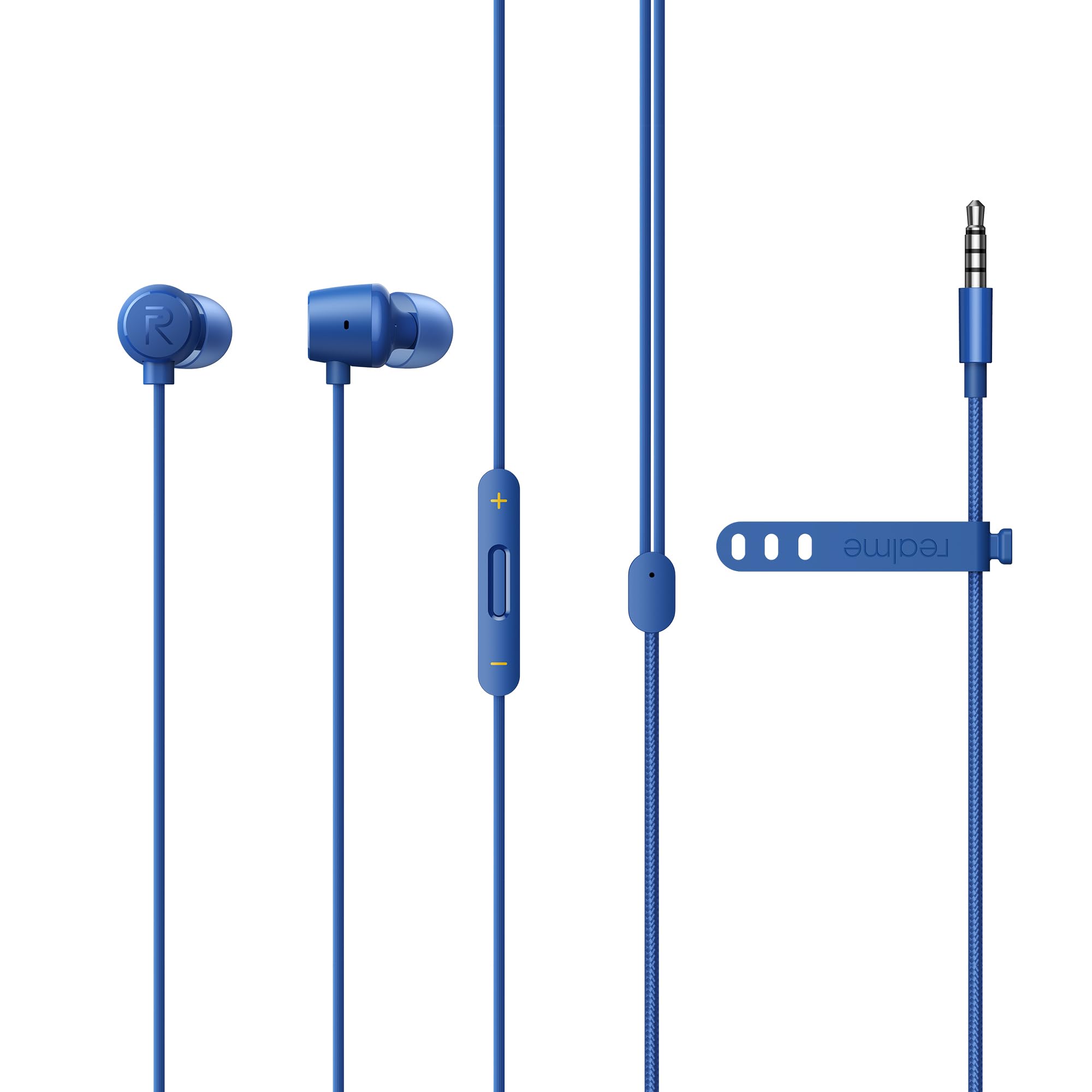 realme Buds 3 (3.5 mm) Wired in Ear Earphones with Mic (Black)