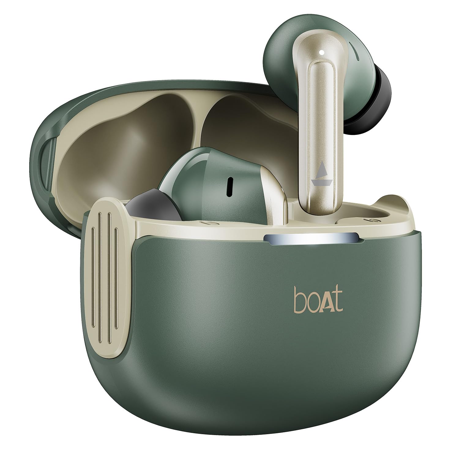 boAt 2025 Launch Airdopes 219, 4Mics ENx Tech, 40 Hrs Battery, Best in Segment for Calling,Free Music Streaming,13mm Drivers, Bluetooth Earbuds, TWS Ear Buds Wireless Earphones with mic (Carbon Black)