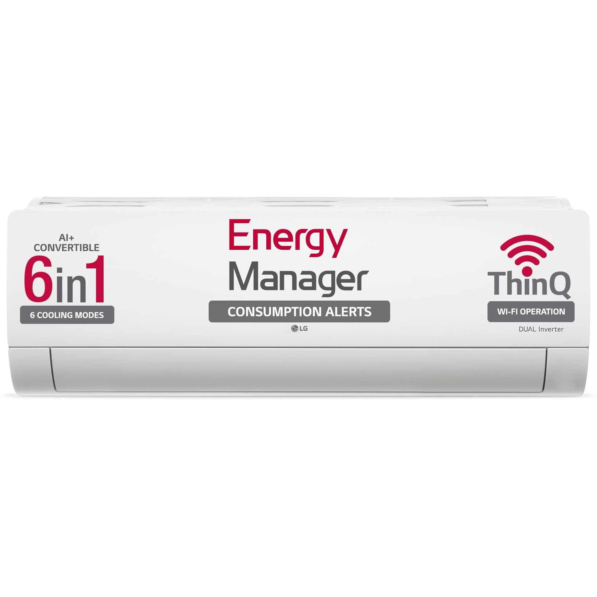 LG 1.5 Ton 5 Star DUAL Inverter Split AC (Copper, AI Convertible 6-in-1, VIRAAT Mode, Faster Cooling & Energy Saving, 4 Way Swing, HD Filter with Anti-Virus Protection, US-Q19YNZE, White)