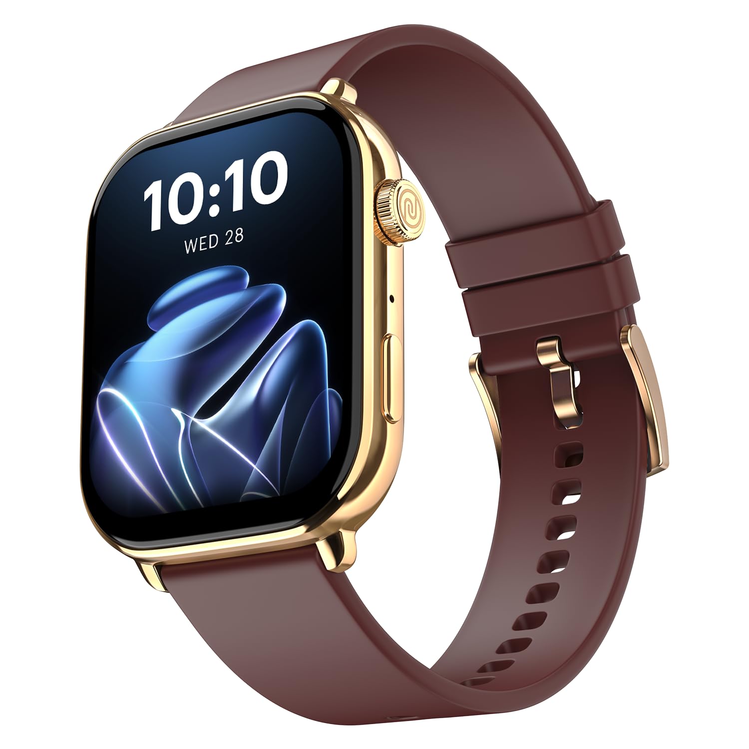 Noise Pulse 4 Max Smart Watch with AI Create (India's 1st Ever with Unlimited Watch Faces), AI Search, 1.96" AMOLED Display, Functional Crown, Premium Metallic Finish, Health Suite (Jet Black)