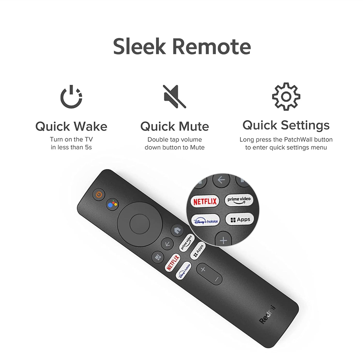 Mi 108 cm (43 inches) 5X Series 4K LED Smart Android TV with Dolby Vision & 30W Dolby Atmos (Grey)