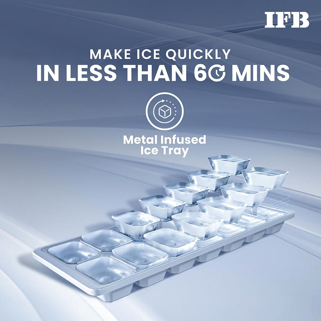 IFB 187L 2 Star Direct-Cool Single Door Refrigerator (IFBDC-2132NCSE, Blue) Extraordinary Storage with Humidity Controller