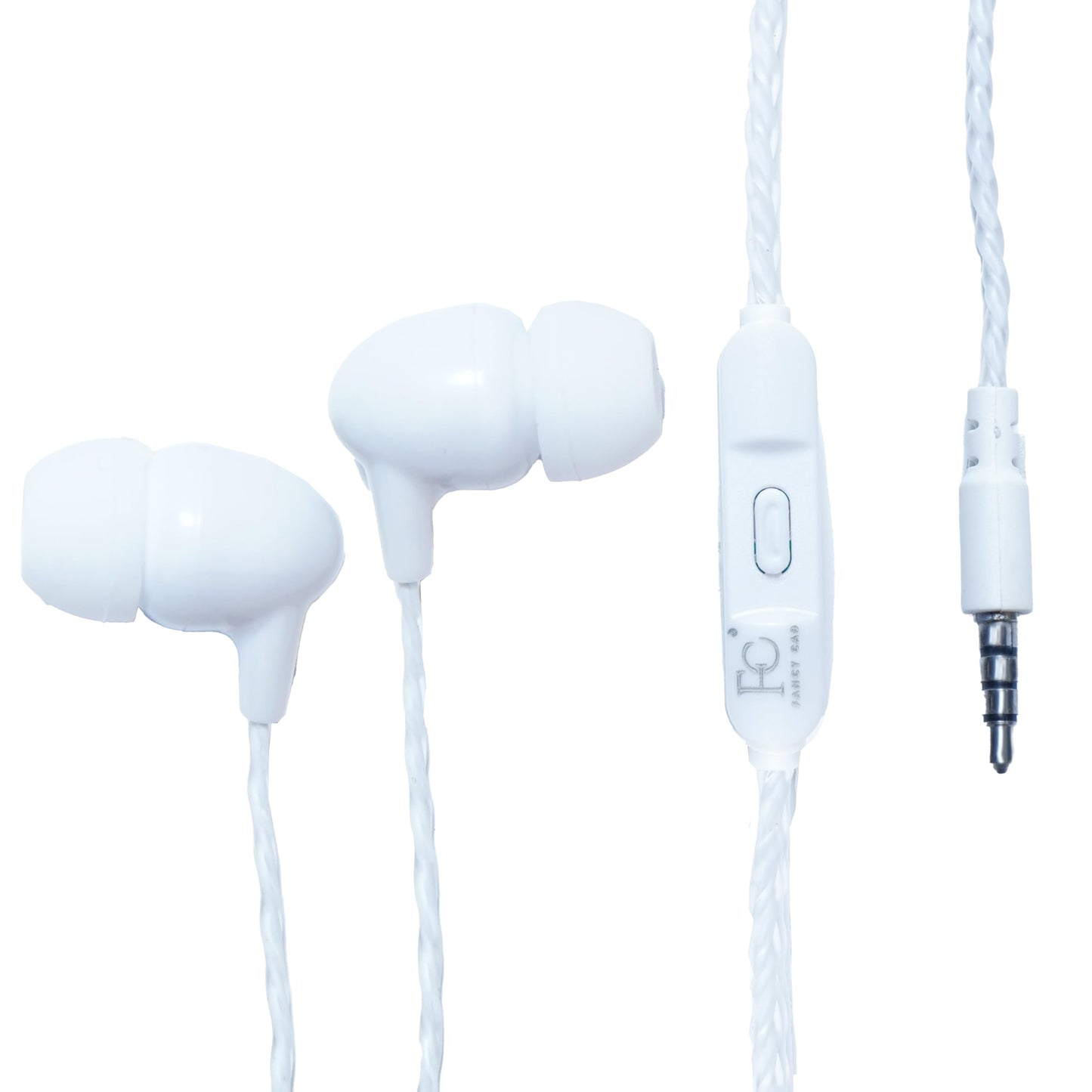 FANCYCAB Wired in Earphones with in-line Mic for Clear Calling | Hands-Free Wired in Earphones | 10mm | Frequency Range – 18-20,000 Hz | Sensitivity – 116 + 3dB | 32 ohms | Wire Length – 13 cm - BLACK