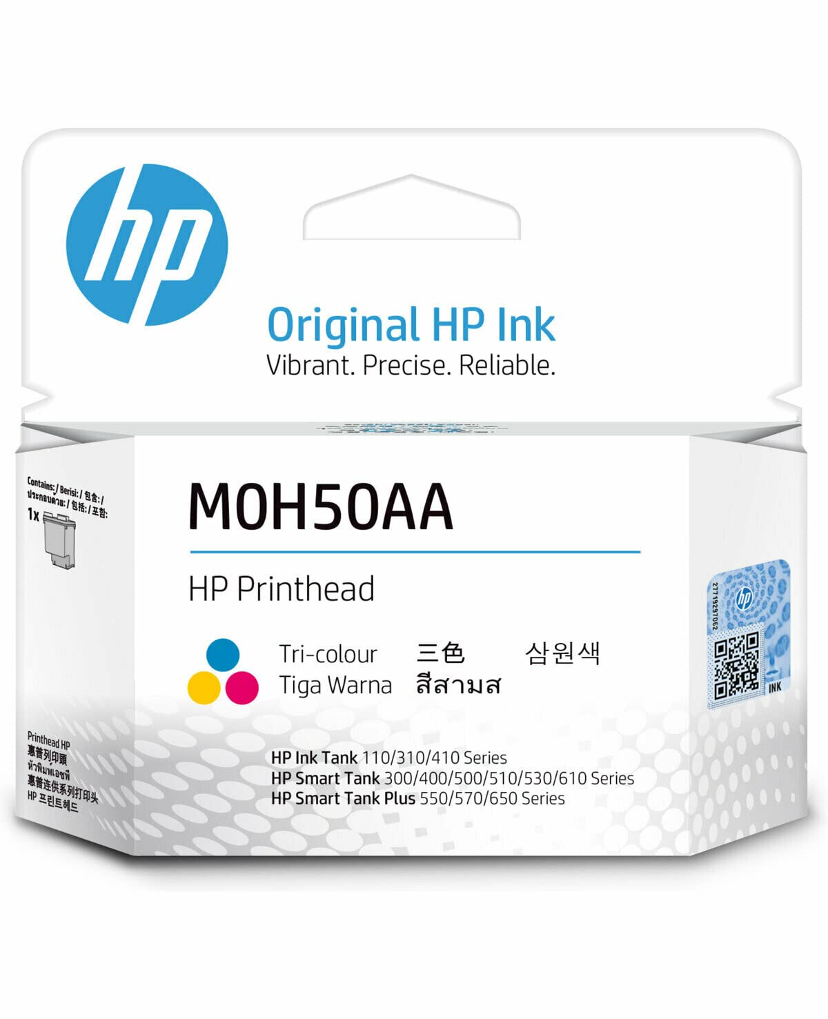 HP M0H50A Tri-Color Replacement Printhead