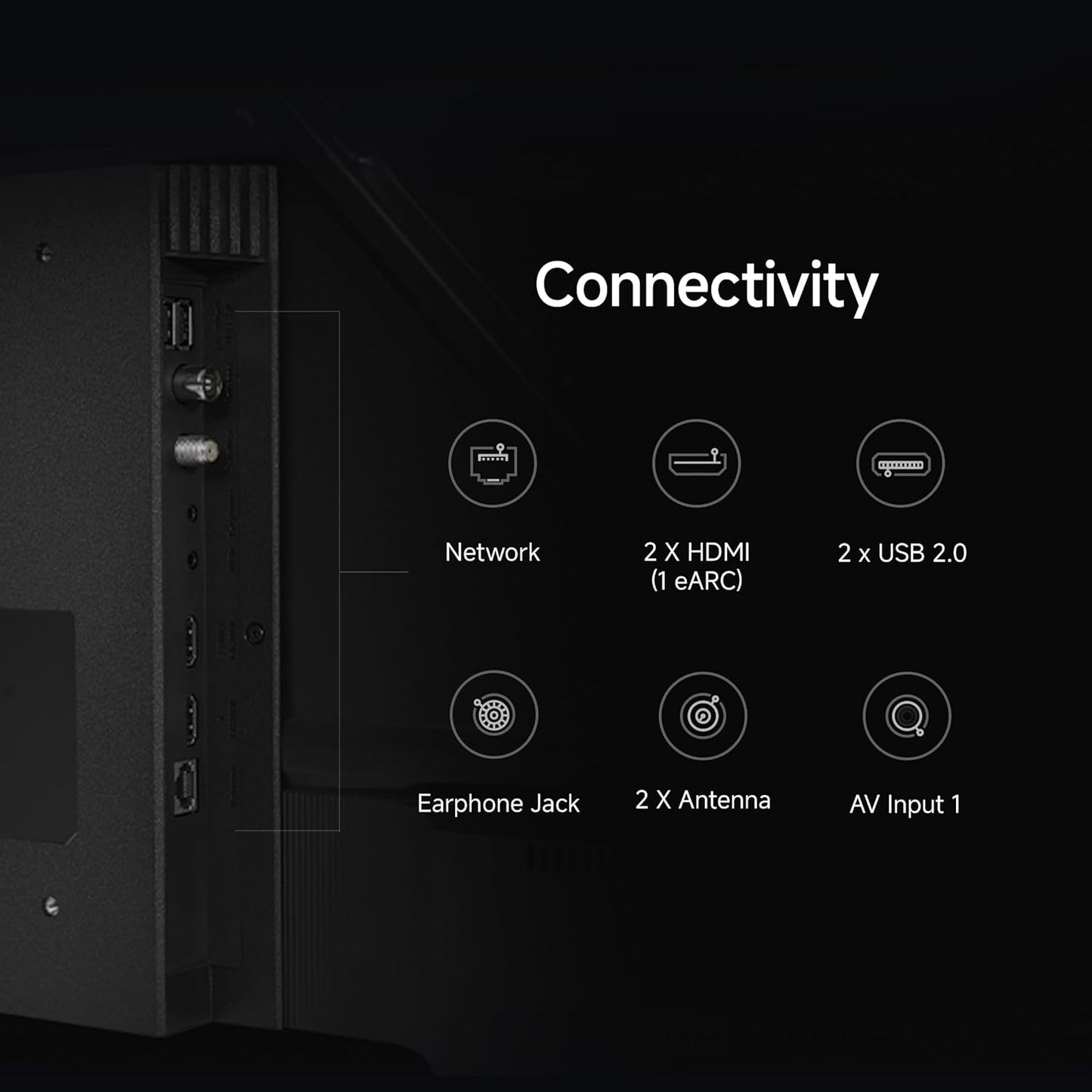 Xiaomi 80 cm (32 inch) A HD Ready Smart Google LED TV L32MB-AIN