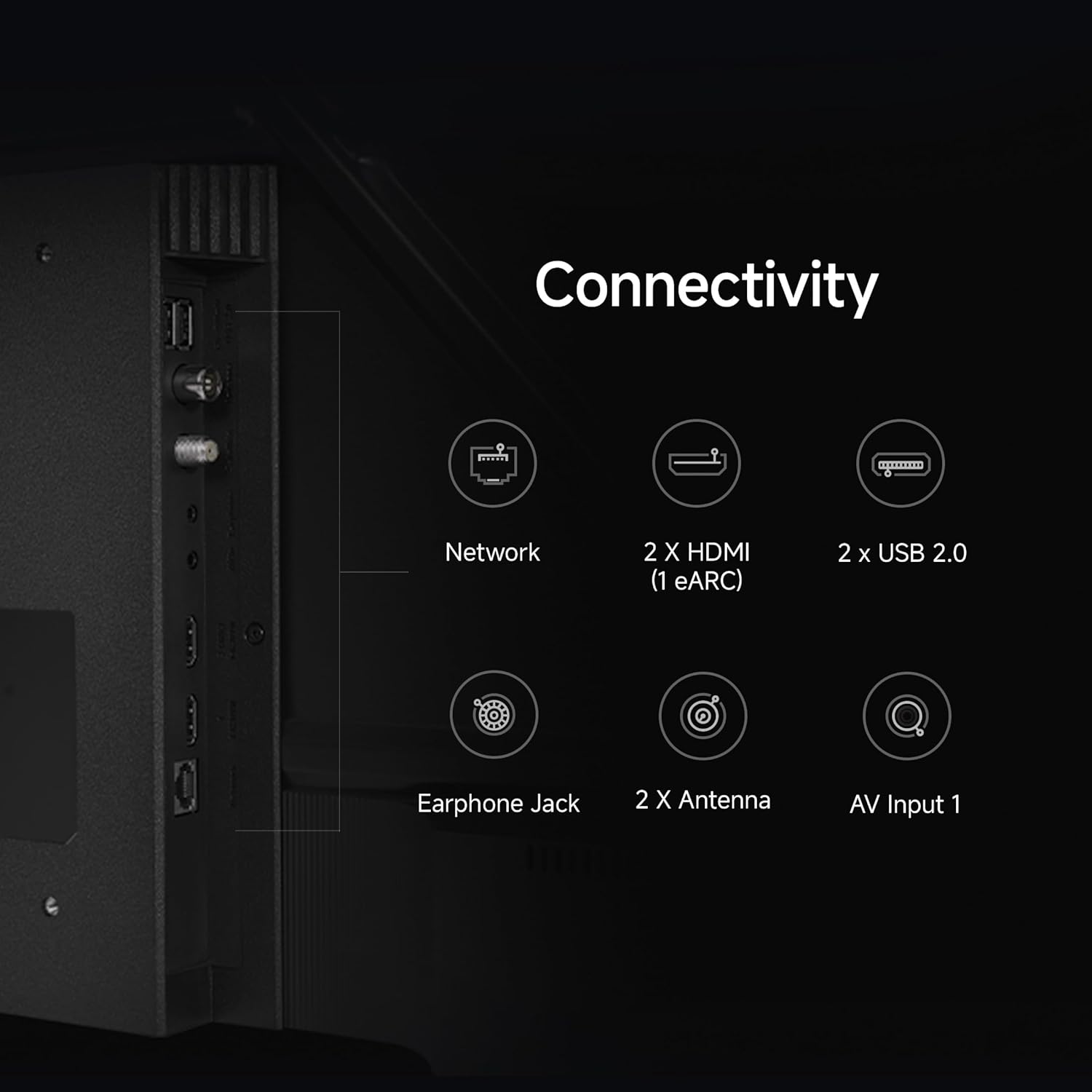 Xiaomi 80 cm (32 inch) A HD Ready Smart Google LED TV L32MB-AIN