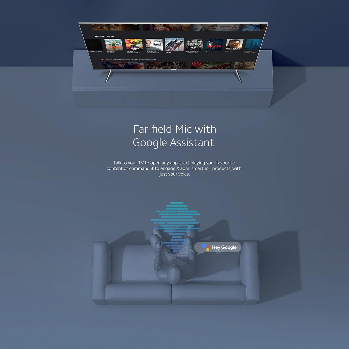 Xiaomi 125 cm (50 inches) X Pro 4K Dolby Vision IQ Series Smart Google LED TV L50M8-5XIN (Black)