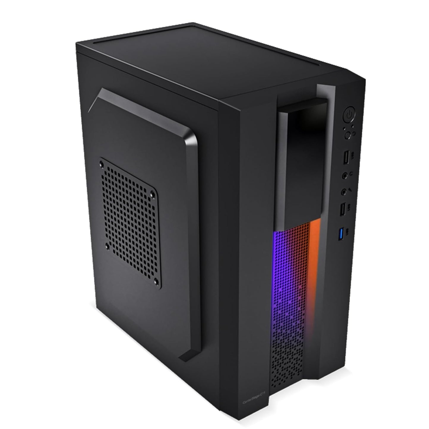 Pratyush KK5 Tower Desktop Computer PC - Core i5-4570 Processor CPU (3.2GHz) | 16GB DDR3 RAM | 512GB M.2 SSD | WiFi | HDMI/VGA | RGB Lighting | HD Graphics | Pre-Installed Win11 OS and Softwares