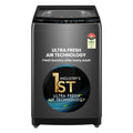 Haier 7 Kg 5 Star Fully Automatic Top Load Washing Machine with Oceanus Wave Drum, Magic Filter, 8 Wash Programs (HWM70-AE, Moonlight Silver, Stainless Steel Drum, 15 Mins Quick Wash)