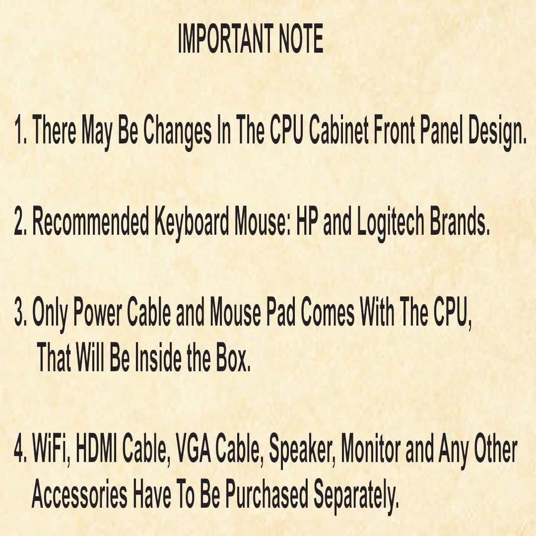 TAKKSON Desktop PC (Core i5-2400 || 16 GB Ram || 256 GB SSD || HDMI || VGA || OS Win-10) Basic Software Installed Computer CPU