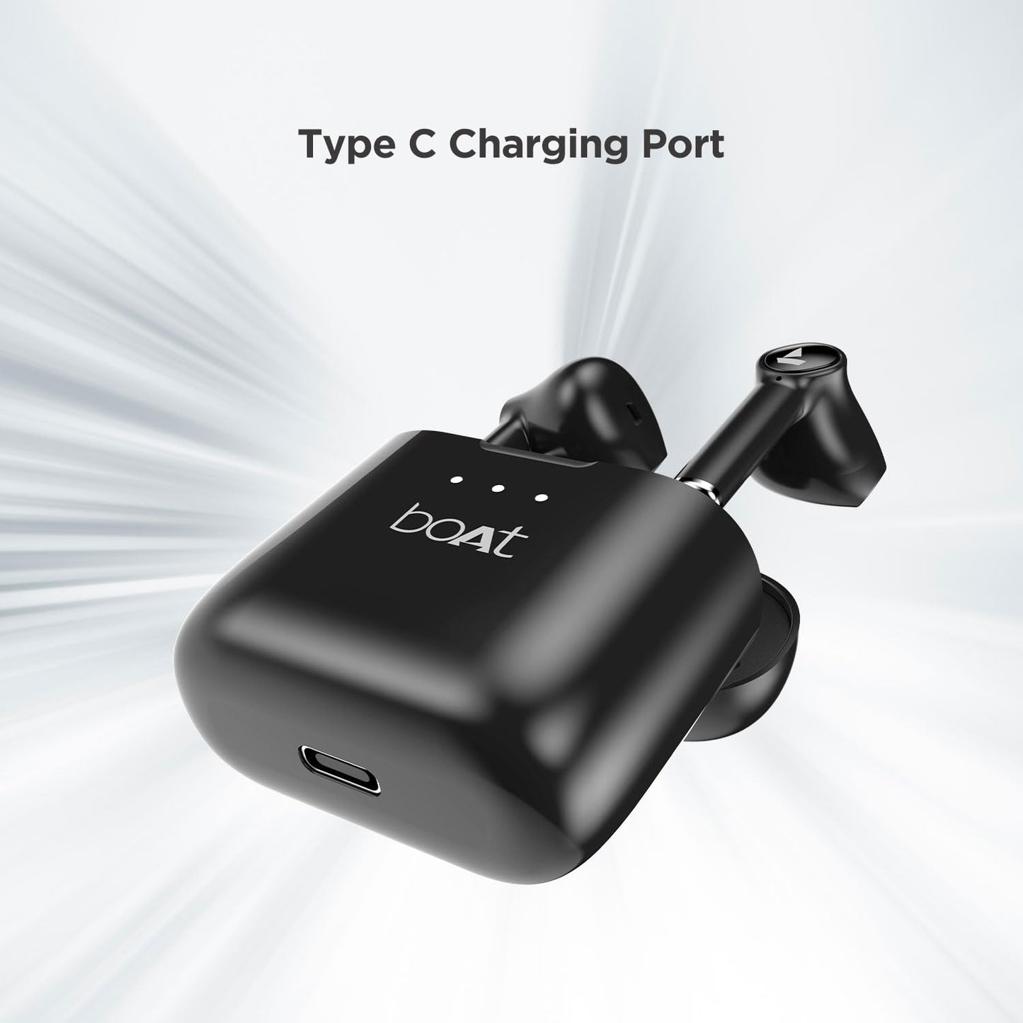boAt Airdopes 131/8 with 60 Hrs Playback, ASAP Charge Truly Wireless Bluetooth in Ear Earbuds with Mic (Active Black)